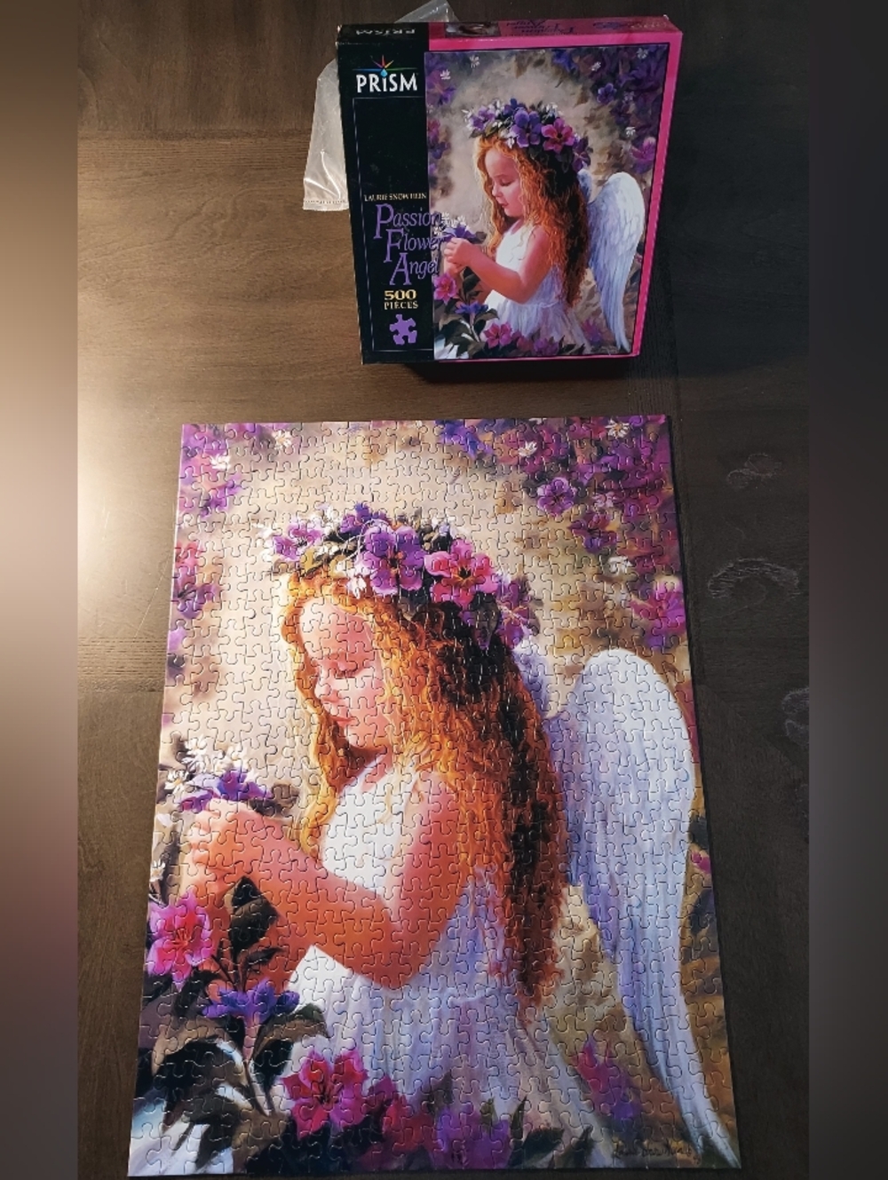 Passion Flower Angel 500 Pc Puzzle